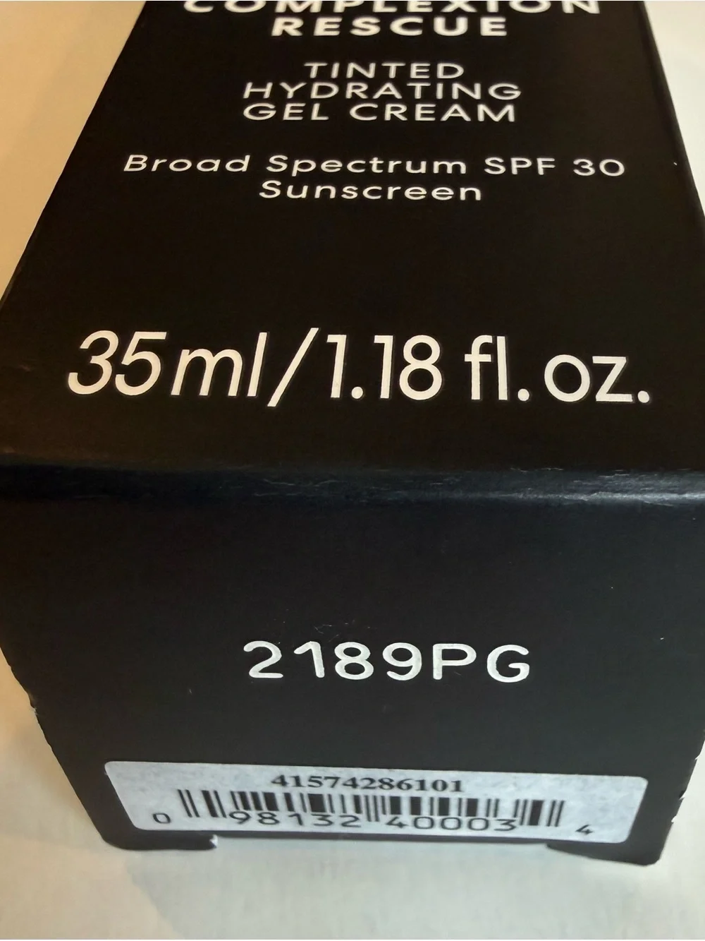 BareMinerals Complexion Rescue Tinted Hydration Gel Cream, New in Box
